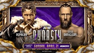 Will Ospreay vs Bryan Danielson AEW Dynasty 4212024 Live Footage [upl. by Dewhirst241]