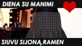 VLOGas Sijono siuvimas Ramen ir sostinės dienos  Justes Grozio Kanalas [upl. by Annyahs]