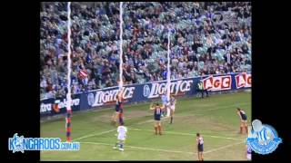 Flashback Round 17 1996  Wayne Carey v Melbourne [upl. by Ahtabbat124]