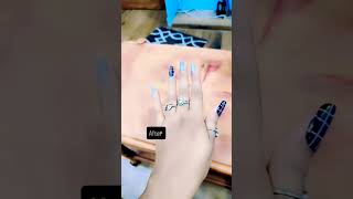 Stroke 💅 nailart easynailartdesignsforbeginners nailartdesignseasytodoathome love nails beauty [upl. by Sudnor]