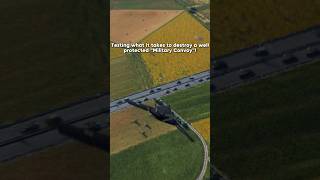 What does it take to destroy a well protected Military Convoy🤔 warthunder [upl. by Amsirahc]