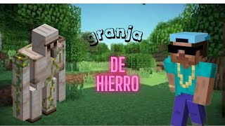 tutorial granja de hierro facil y eficiente [upl. by Analihp201]