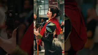 Morrigan Cosplay at NYCC 2024  Dragon Age  dragonage cosplay nycc [upl. by Hnad]