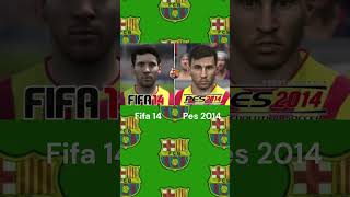 Evolución gráfica de Messi en Fifa y Pes [upl. by Gayleen]