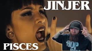 JINJER  Pisces Live Session MUSIC VIDEO REACTION CRAZY GOOD [upl. by Adnohser780]