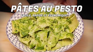 PÂTES AU PESTO  Recette faciles rapides et économiques [upl. by Sherman]