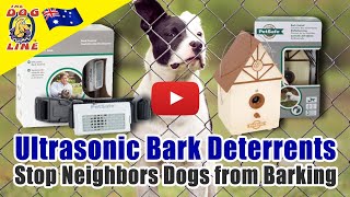 Ultrasonic Bark Deterrent  Stop Neighbors Dogs from Barking [upl. by Arikehs]