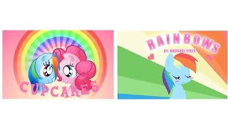 Cupcakes HD by MisterDavey vs Rainbows HD by Unusual Yikes comparison [upl. by Meggi]