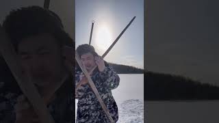 Yakut traditional fishing «Kuyuur»  Якутская традиционная рыбалка «Куйуур» [upl. by Kenelm]