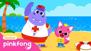 Sicher im Wasser  Sicherheitslieder  Baby Shark Deutsch  Pinkfong Baby Hai Kinderlieder [upl. by Bing]