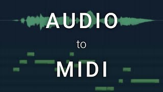 How To Convert Audio To MIDI in FL Studio [upl. by Tabor]