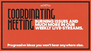 E23 DiEM25 takes on identity politics and more  DiEM25 [upl. by Ormond]