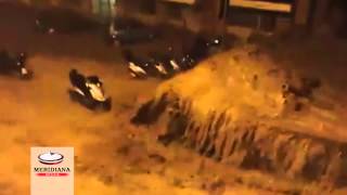 Nuova alluvione a Genova il fiume esonda tra la disperazione dei residenti [upl. by Jana]