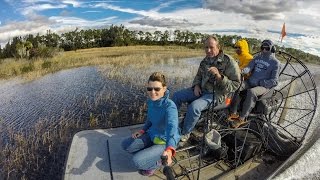 Airboat Ride  Fellsmere FL [upl. by Lokin]