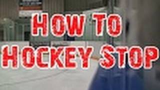 How To Hockey Stop for Beginners [upl. by Wenoa]