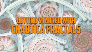 Getting started with Fractal Chaotica Creating fractals [upl. by Onidranreb]