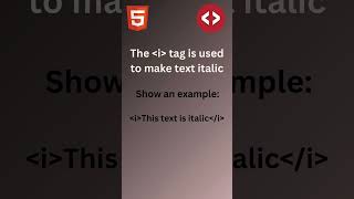 What is the use of b i and u tag in html [upl. by Asiuol]