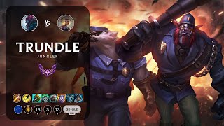 Trundle Jungle vs Rell  EUW Master Patch 1324 [upl. by Adelheid]