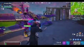 Fortnite Crack shots from the plane EZ crashes into me We still Win [upl. by Ellicec]