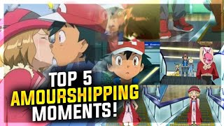 Top 5 Amourshipping Moments in Pokemon Anime l Ash and Serena l Love Moments l Explained [upl. by Latty]