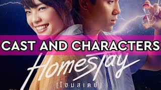 Homestay Cast and Characters  Teeradon Supapunpinyo Cherprang Areekul  EHTv [upl. by Pilar281]