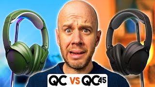 Bose QuietComfort vs Bose QC45  one HUGE difference [upl. by Erdnad]