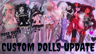 Monster High Custom Doll OOAK Collection  Episode 2 [upl. by Ainitsirhc]