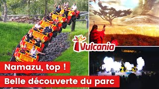 On découvre Vulcania et le coaster Namazu nouveauté 2021 [upl. by Naam]