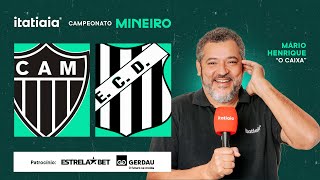 ATLÉTICO X DEMOCRATA DE GOVERNADOR VALADARES AO VIVO NA ITATIAIA  REACT DO MINEIRO 2024 [upl. by Ritch725]