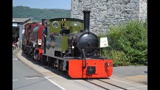 Chasing Trains on the Ffestiniog amp Welsh Highland Railway 2019  Part 1 [upl. by Howlan141]