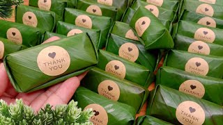 KALAU PUNYA BERAS KETAN DAN DAUN PISANG BUAT KUE TRADISIONAL INI RESEP LEMPER ENAK TAK MUDAH BASI [upl. by Mccarthy913]