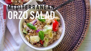 Mediterranean Orzo Salad [upl. by Eal976]