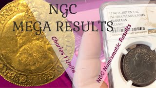 Charles 1 gold Unite and NGC Mega Numismatic Results both united just for your entertainment [upl. by Nalac65]