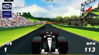 PSX Formula One Arcade  Stage Mode  Level 1 [upl. by Fleece]