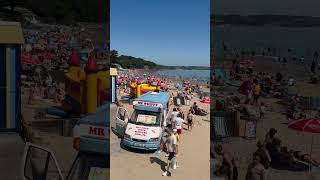 Saundersfoot beach 2024summerbeachbeachvibestouristbollywoodsongslatamangeshkarsongs [upl. by Esinaj]