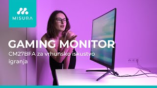 MISURA herní monitor CM27BFA [upl. by Vogeley]