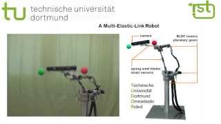 Oscillation Damping Collision Detection and Reaction for a MultiElasticLink Robot Arm [upl. by Cilka60]