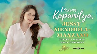 Forever Kapamilya  Jessy Mendiola  Manzano’s Media Conference [upl. by Mixie325]