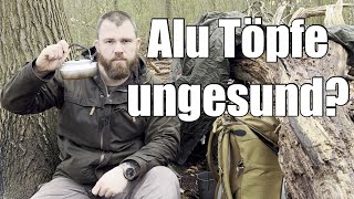 Alu Töpfe ungesund 5 Tipps um Aluminium Töpfe sicherer zu machen BushcraftBasiswissen [upl. by Eugene910]