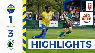 HIGHLIGHTS  Warrington Town 13 Blyth Spartans [upl. by Leunamme29]