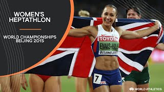 Heptathlon  World Athletics Championships Beijing 2015 [upl. by Eddra]