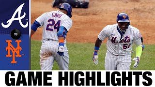 Céspedes smacks HR deGrom dominates in Mets Opening Day win  BravesMets Game Highlights 72420 [upl. by Ainsworth]