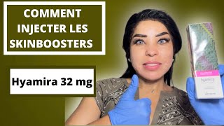 COMMENT INJECTER LES SKINBOOSTERS hyamira 32 mg [upl. by Ettevets]