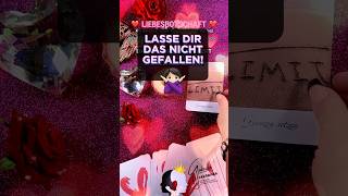 LASSE DIR DAS NICHT GEFALLEN liebesorakel liebe liebesbotschaft liebestarot orakel love [upl. by Aekan]