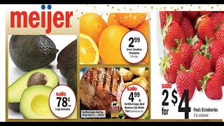 meijer weekly ads 2017 [upl. by Kielty705]