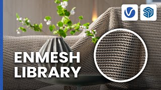 VRay for SketchUp — How to enrich your project with Enmeshes from Chaos Cosmos [upl. by Papageno928]