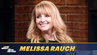 Melissa Rauch on Being Trolled by Her Mom and Reuniting with Kunal Nayyar on Night Court [upl. by Noyk]