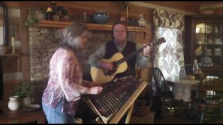 One Wintry Night  Hammered Dulcimer and Guitar  Steve and Ruth Smith [upl. by Aliwt106]