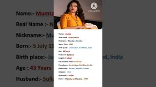 Mumtaj biography in Hindi PN Meena9352viralshortsshortyoutubeshortstrendingviralvideoytshort [upl. by Oby510]