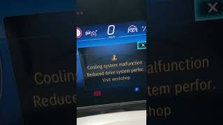 Cooling system malfunction reduce drive system perfor visit workshop carrepair repair s500 gle53 [upl. by Chrystel]
